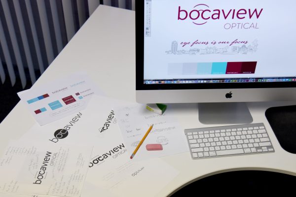 bocaview branding design